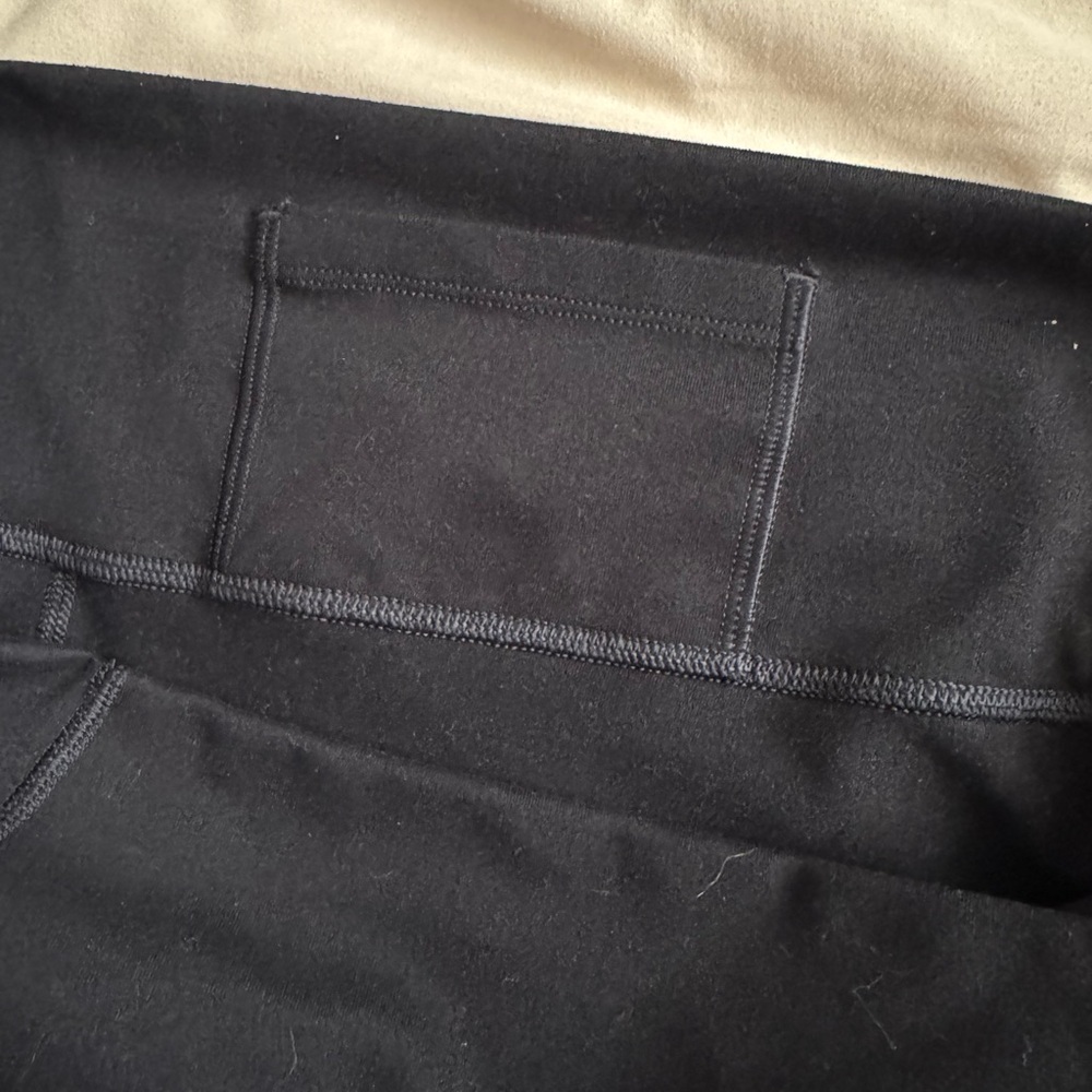 PowerHold Black Biker Shorts 8” - Picture 3 of 4